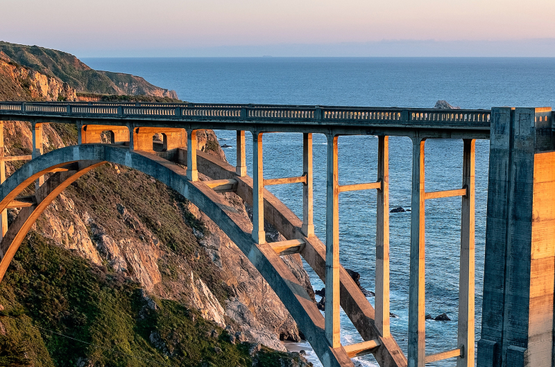 Icon of bridge in Big Sur
